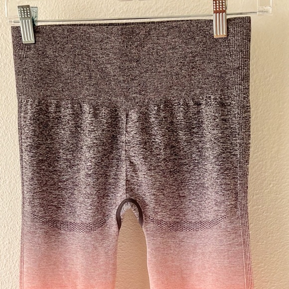 GYMSHARK Ombré adapt leggings pink and gray - Picture 4 of 9